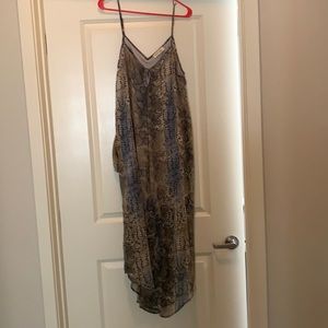 Snack skin cropped jumpsuit